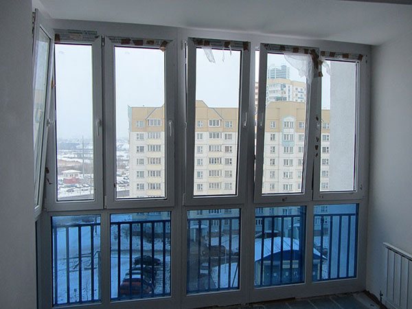 Балконная рама ПВХ