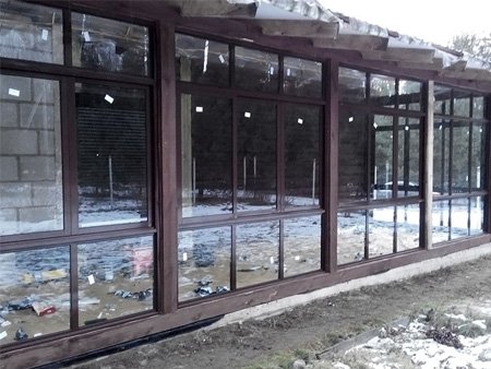 Остекление веранды